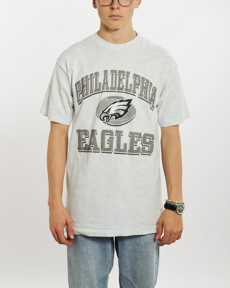 Vintage 90s NFL Philadelphia Eagles Tee <br>L , The Real Deal , newtown, sydney, australia, thrift store, opshop, preloved, secondhand, sustainable, retro, antique, 70s, 80s, 90s, 2000s, 00s, fashion, clothing, streetwear, trendy, garment, style, boutique, store, shop, archive, sale, cheap, best, top
