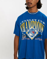 Vintage 1994 NHL New York Rangers Tee <br>M , The Real Deal , newtown, sydney, australia, thrift store, opshop, preloved, secondhand, sustainable, retro, antique, 70s, 80s, 90s, 2000s, 00s, fashion, clothing, streetwear, trendy, garment, style, boutique, store, shop, archive, sale, cheap, best, top