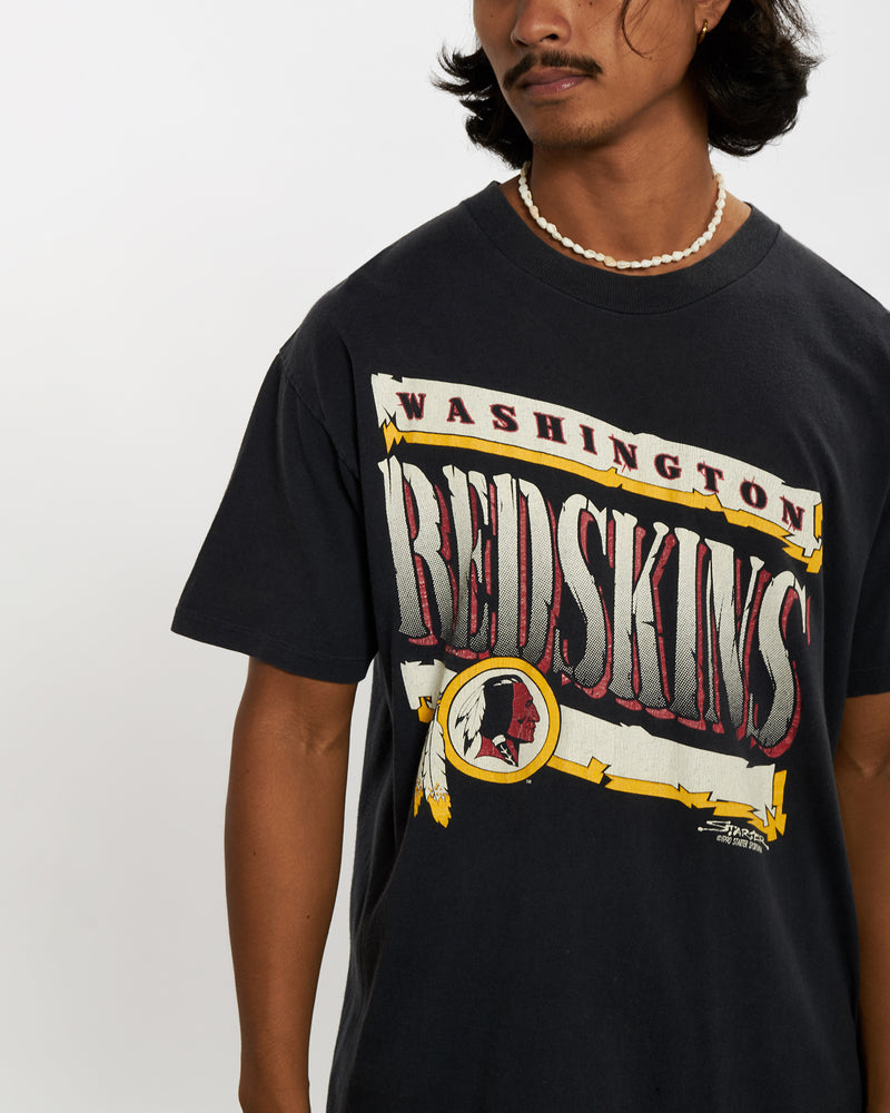 Vintage 1990 NFL Washington Redskins Tee <br>L , The Real Deal , newtown, sydney, australia, thrift store, opshop, preloved, secondhand, sustainable, retro, antique, 70s, 80s, 90s, 2000s, 00s, fashion, clothing, streetwear, trendy, garment, style, boutique, store, shop, archive, sale, cheap, best, top