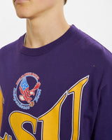 Vintage 1995 NCAA Lsu Tigers Tea <br>XL , The Real Deal , newtown, sydney, australia, thrift store, opshop, preloved, secondhand, sustainable, retro, antique, 70s, 80s, 90s, 2000s, 00s, fashion, clothing, streetwear, trendy, garment, style, boutique, store, shop, archive, sale, cheap, best, top