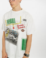 Vintage 90s Sports Illustrated Tee <br>L , The Real Deal , newtown, sydney, australia, thrift store, opshop, preloved, secondhand, sustainable, retro, antique, 70s, 80s, 90s, 2000s, 00s, fashion, clothing, streetwear, trendy, garment, style, boutique, store, shop, archive, sale, cheap, best, top