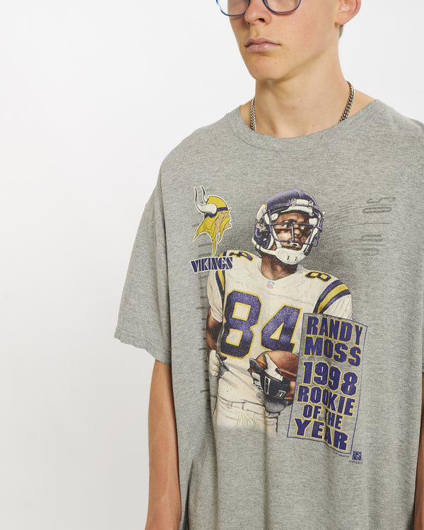 1998 NFL Minnesota Vikings 'Randy Moss' Tee <br>L