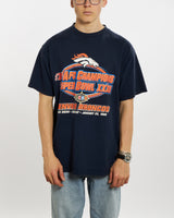 Vintage 1998 NFL Denver Broncos Tee <br>L , The Real Deal , newtown, sydney, australia, thrift store, opshop, preloved, secondhand, sustainable, retro, antique, 70s, 80s, 90s, 2000s, 00s, fashion, clothing, streetwear, trendy, garment, style, boutique, store, shop, archive, sale, cheap, best, top