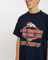 Vintage 1998 NFL Denver Broncos Tee <br>L , The Real Deal , newtown, sydney, australia, thrift store, opshop, preloved, secondhand, sustainable, retro, antique, 70s, 80s, 90s, 2000s, 00s, fashion, clothing, streetwear, trendy, garment, style, boutique, store, shop, archive, sale, cheap, best, top