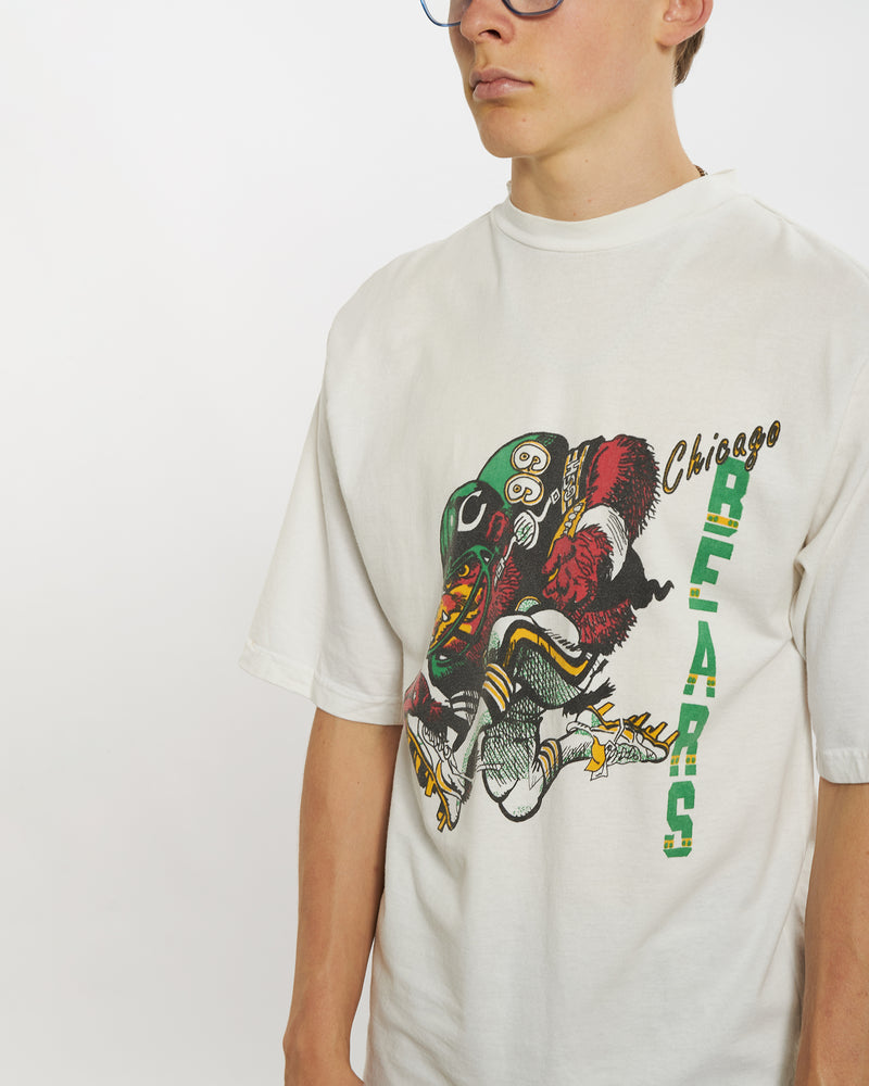 Vintage 90s NFL Chicago Bears Tee <br>L , The Real Deal , newtown, sydney, australia, thrift store, opshop, preloved, secondhand, sustainable, retro, antique, 70s, 80s, 90s, 2000s, 00s, fashion, clothing, streetwear, trendy, garment, style, boutique, store, shop, archive, sale, cheap, best, top