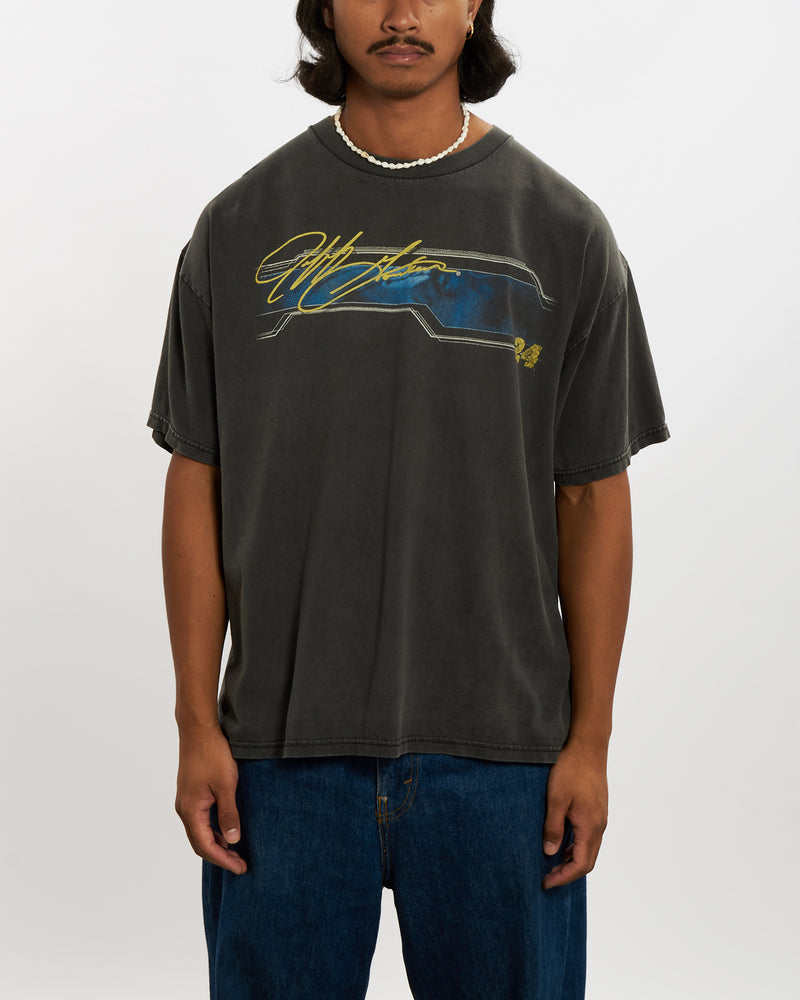 Vintage 90s Jeff Gordon Racing Tee <br>L , The Real Deal , newtown, sydney, australia, thrift store, opshop, preloved, secondhand, sustainable, retro, antique, 70s, 80s, 90s, 2000s, 00s, fashion, clothing, streetwear, trendy, garment, style, boutique, store, shop, archive, sale, cheap, best, top