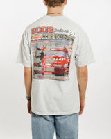 Vintage NASCAR Racing Tee <br>L , The Real Deal , newtown, sydney, australia, thrift store, opshop, preloved, secondhand, sustainable, retro, antique, 70s, 80s, 90s, 2000s, 00s, fashion, clothing, streetwear, trendy, garment, style, boutique, store, shop, archive, sale, cheap, best, top