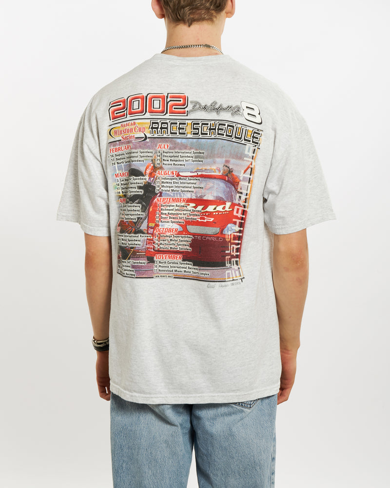 Vintage NASCAR Racing Tee <br>L , The Real Deal , newtown, sydney, australia, thrift store, opshop, preloved, secondhand, sustainable, retro, antique, 70s, 80s, 90s, 2000s, 00s, fashion, clothing, streetwear, trendy, garment, style, boutique, store, shop, archive, sale, cheap, best, top