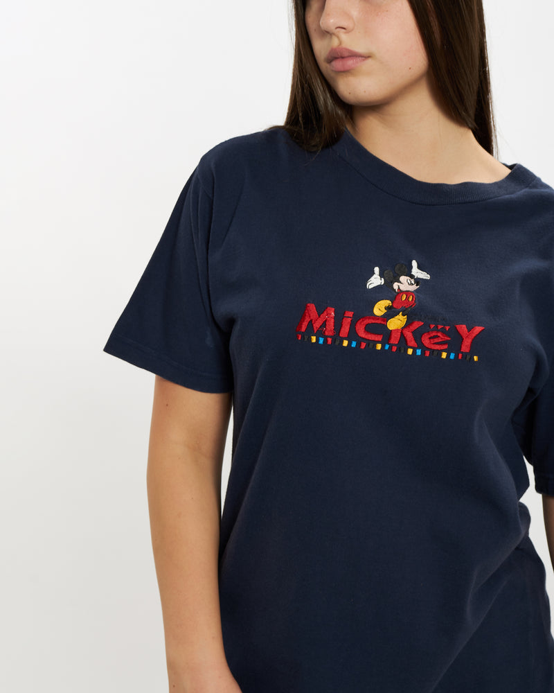 Vintage 90s Disney Mickey Mouse Tee <br>M , The Real Deal , newtown, sydney, australia, thrift store, opshop, preloved, secondhand, sustainable, retro, antique, 70s, 80s, 90s, 2000s, 00s, fashion, clothing, streetwear, trendy, garment, style, boutique, store, shop, archive, sale, cheap, best, top