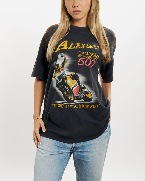 90s Motorcycle World Championship Tee <br>M