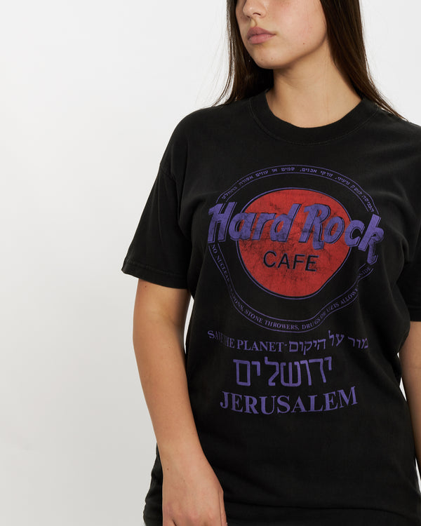 90s Hard Rock Cafe 'Jerusalem' Tee <br>M