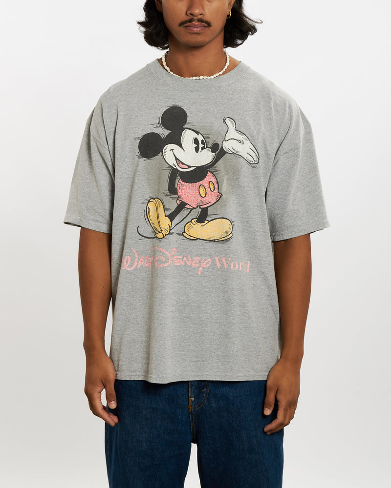 90s Walt Disney World Mickey Mouse Tee <br>L