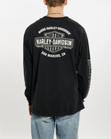 Vintage Harley Davidson Long Sleeve Tee <br>L , The Real Deal , newtown, sydney, australia, thrift store, opshop, preloved, secondhand, sustainable, retro, antique, 70s, 80s, 90s, 2000s, 00s, fashion, clothing, streetwear, trendy, garment, style, boutique, store, shop, archive, sale, cheap, best, top