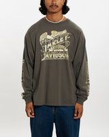 Harley Davidson Long Sleeve Tee <br>L , The Real Deal , newtown, sydney, australia, thrift store, opshop, preloved, secondhand, sustainable, retro, antique, 70s, 80s, 90s, 2000s, 00s, fashion, clothing, streetwear, trendy, garment, style, boutique, store, shop, archive, sale, cheap, best, top