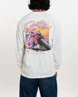 Vintage 1997 Daytona Beach Racing Long Sleeve Tee <br>L , The Real Deal , newtown, sydney, australia, thrift store, opshop, preloved, secondhand, sustainable, retro, antique, 70s, 80s, 90s, 2000s, 00s, fashion, clothing, streetwear, trendy, garment, style, boutique, store, shop, archive, sale, cheap, best, top