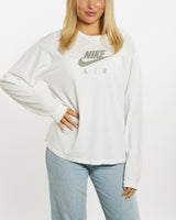 Vintage Nike Air Long Sleeve Tee <br>M , The Real Deal , newtown, sydney, australia, thrift store, opshop, preloved, secondhand, sustainable, retro, antique, 70s, 80s, 90s, 2000s, 00s, fashion, clothing, streetwear, trendy, garment, style, boutique, store, shop, archive, sale, cheap, best, top