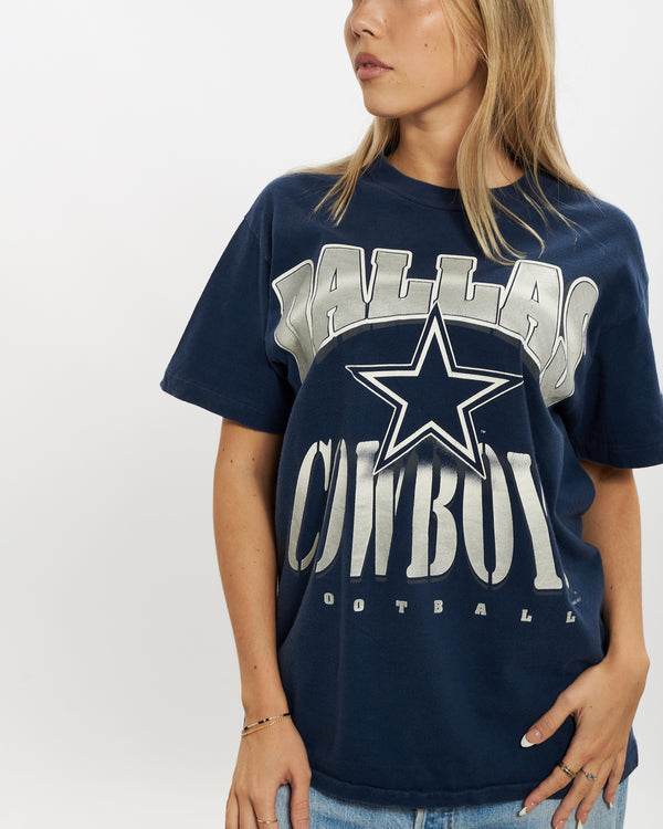 Vintage 1995 NFL Dallas Cowboys Tee <br>S , The Real Deal , newtown, sydney, australia, thrift store, opshop, preloved, secondhand, sustainable, retro, antique, 70s, 80s, 90s, 2000s, 00s, fashion, clothing, streetwear, trendy, garment, style, boutique, store, shop, archive, sale, cheap, best, top