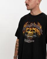 Vintage Harley Davidson Tee <br>L , The Real Deal , newtown, sydney, australia, thrift store, opshop, preloved, secondhand, sustainable, retro, antique, 70s, 80s, 90s, 2000s, 00s, fashion, clothing, streetwear, trendy, garment, style, boutique, store, shop, archive, sale, cheap, best, top