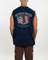 Vintage Harley Davidson Tank <br>XL , The Real Deal , newtown, sydney, australia, thrift store, opshop, preloved, secondhand, sustainable, retro, antique, 70s, 80s, 90s, 2000s, 00s, fashion, clothing, streetwear, trendy, garment, style, boutique, store, shop, archive, sale, cheap, best, top