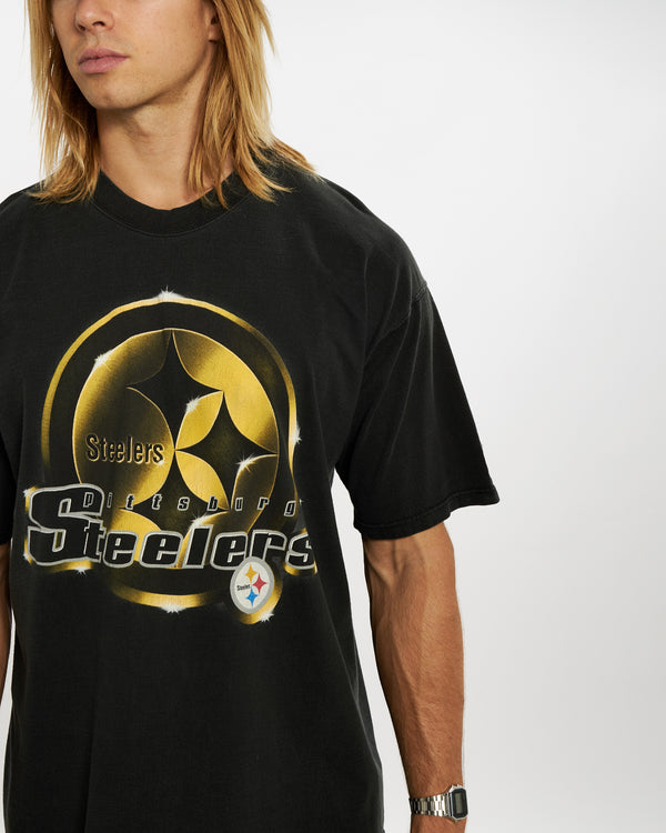 90s NFL Pittsburgh Steelers Tee <br>XL
