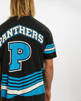 Vintage 1995 NFL Carolina Panthers Tee <br>XL , The Real Deal , newtown, sydney, australia, thrift store, opshop, preloved, secondhand, sustainable, retro, antique, 70s, 80s, 90s, 2000s, 00s, fashion, clothing, streetwear, trendy, garment, style, boutique, store, shop, archive, sale, cheap, best, top