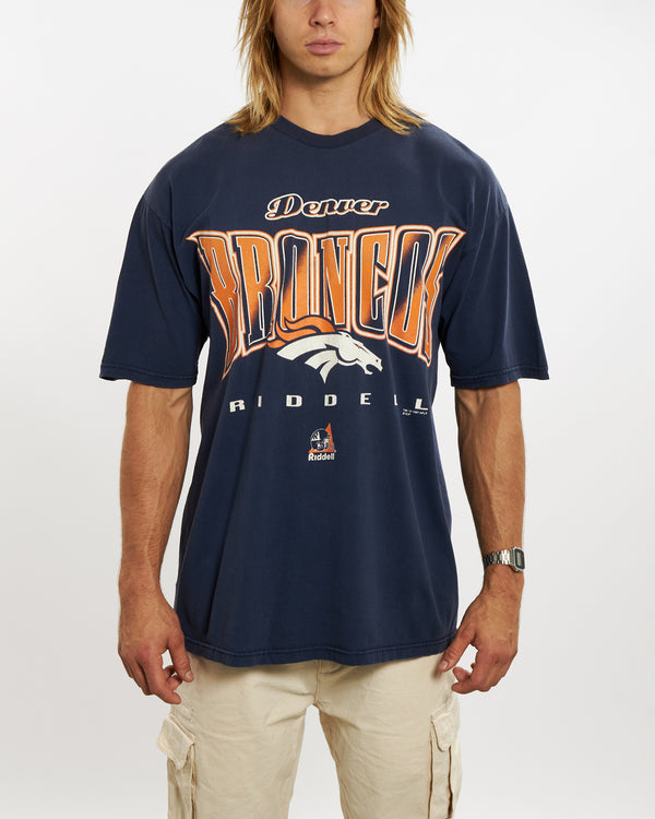 Vintage 1997 NFL Denver Broncos Tee <br>XL , The Real Deal , newtown, sydney, australia, thrift store, opshop, preloved, secondhand, sustainable, retro, antique, 70s, 80s, 90s, 2000s, 00s, fashion, clothing, streetwear, trendy, garment, style, boutique, store, shop, archive, sale, cheap, best, top