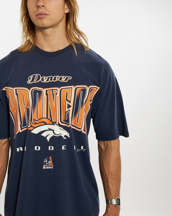 Vintage 1997 NFL Denver Broncos Tee <br>XL , The Real Deal , newtown, sydney, australia, thrift store, opshop, preloved, secondhand, sustainable, retro, antique, 70s, 80s, 90s, 2000s, 00s, fashion, clothing, streetwear, trendy, garment, style, boutique, store, shop, archive, sale, cheap, best, top