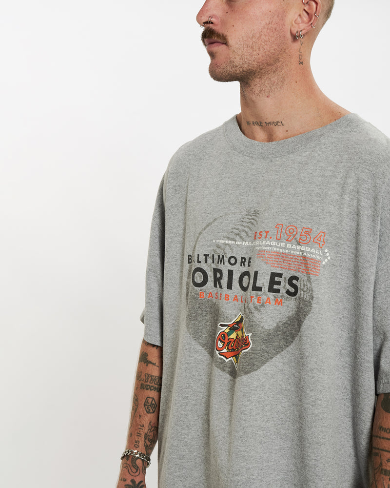 Vintage 90s MLB Baltimore Orioles Tee <br>L , The Real Deal , newtown, sydney, australia, thrift store, opshop, preloved, secondhand, sustainable, retro, antique, 70s, 80s, 90s, 2000s, 00s, fashion, clothing, streetwear, trendy, garment, style, boutique, store, shop, archive, sale, cheap, best, top