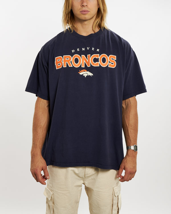 Vintage NFL Denver Broncos Tee <br>XL , The Real Deal , newtown, sydney, australia, thrift store, opshop, preloved, secondhand, sustainable, retro, antique, 70s, 80s, 90s, 2000s, 00s, fashion, clothing, streetwear, trendy, garment, style, boutique, store, shop, archive, sale, cheap, best, top