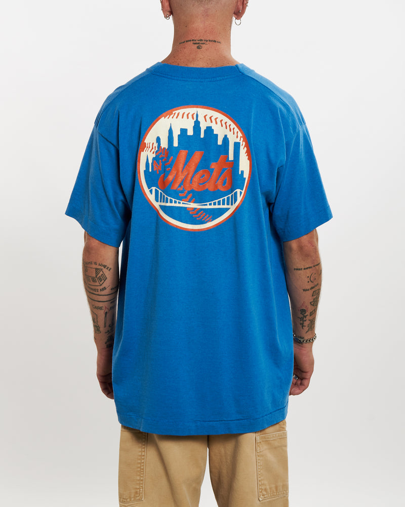 80s MLB New York Mets 'Tides' Tee <br>L