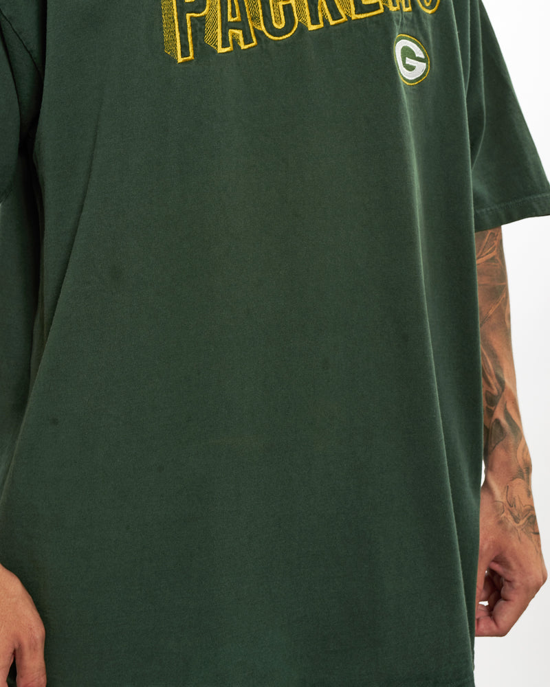 Vintage 90s NFL Green Bay Packers Tee <br>XXL , The Real Deal , newtown, sydney, australia, thrift store, opshop, preloved, secondhand, sustainable, retro, antique, 70s, 80s, 90s, 2000s, 00s, fashion, clothing, streetwear, trendy, garment, style, boutique, store, shop, archive, sale, cheap, best, top