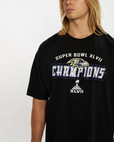 Vintage NFL Baltimore Ravens Tee <br>XL , The Real Deal , newtown, sydney, australia, thrift store, opshop, preloved, secondhand, sustainable, retro, antique, 70s, 80s, 90s, 2000s, 00s, fashion, clothing, streetwear, trendy, garment, style, boutique, store, shop, archive, sale, cheap, best, top