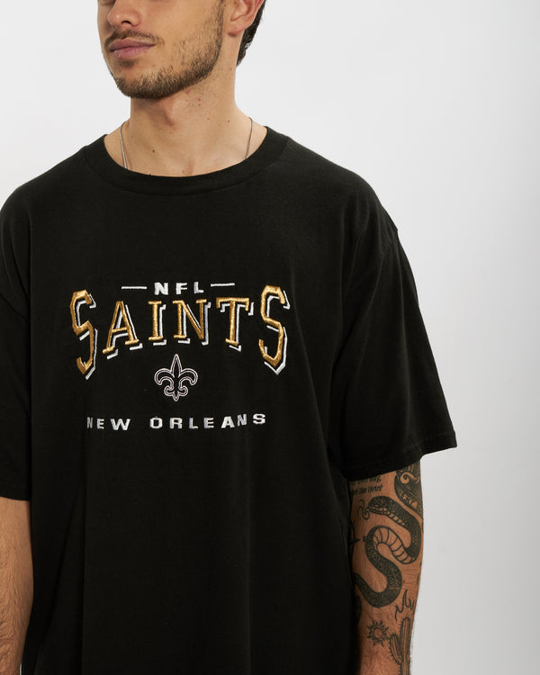 90s NFL New Orleans Saints Tee <br>L