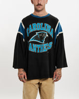 Vintage 1998 NFL Carolina Panthers Jersey <br>L , The Real Deal , newtown, sydney, australia, thrift store, opshop, preloved, secondhand, sustainable, retro, antique, 70s, 80s, 90s, 2000s, 00s, fashion, clothing, streetwear, trendy, garment, style, boutique, store, shop, archive, sale, cheap, best, top