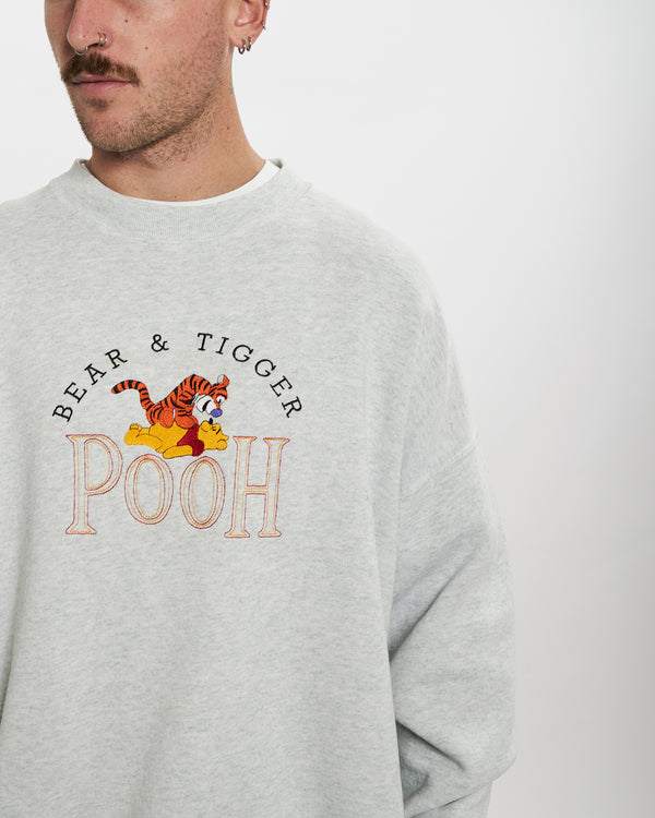 90s Disney Winnie the Pooh Sweatshirt <br>L