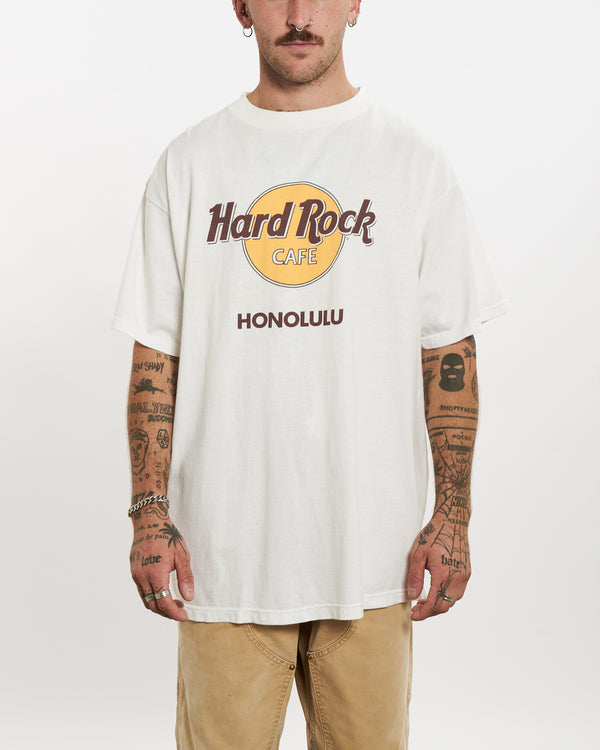 90s Hard Rock Cafe 'Honolulu' Tee <br>L