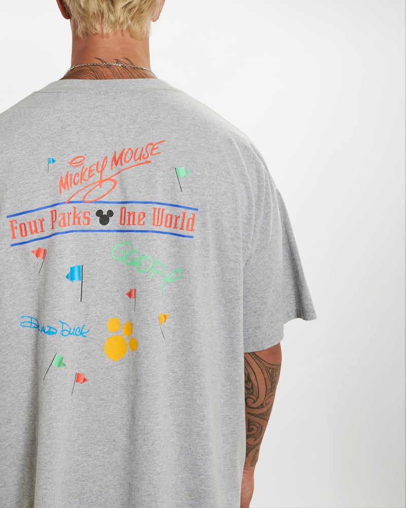 Vintage 90s Disney World Tee <br>XL , The Real Deal , newtown, sydney, australia, thrift store, opshop, preloved, secondhand, sustainable, retro, antique, 70s, 80s, 90s, 2000s, 00s, fashion, clothing, streetwear, trendy, garment, style, boutique, store, shop, archive, sale, cheap, best, top