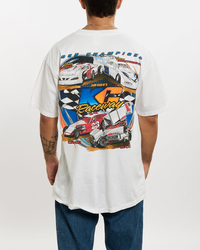 Vintage Racing Tee <br>L , The Real Deal , newtown, sydney, australia, thrift store, opshop, preloved, secondhand, sustainable, retro, antique, 70s, 80s, 90s, 2000s, 00s, fashion, clothing, streetwear, trendy, garment, style, boutique, store, shop, archive, sale, cheap, best, top