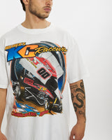 Vintage Racing Tee <br>L , The Real Deal , newtown, sydney, australia, thrift store, opshop, preloved, secondhand, sustainable, retro, antique, 70s, 80s, 90s, 2000s, 00s, fashion, clothing, streetwear, trendy, garment, style, boutique, store, shop, archive, sale, cheap, best, top