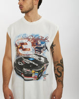 Vintage 90s NASCAR Tank <br>L , The Real Deal , newtown, sydney, australia, thrift store, opshop, preloved, secondhand, sustainable, retro, antique, 70s, 80s, 90s, 2000s, 00s, fashion, clothing, streetwear, trendy, garment, style, boutique, store, shop, archive, sale, cheap, best, top