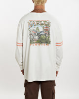 Vintage Harley Davidson Long Sleeve Tee <br>XL , The Real Deal , newtown, sydney, australia, thrift store, opshop, preloved, secondhand, sustainable, retro, antique, 70s, 80s, 90s, 2000s, 00s, fashion, clothing, streetwear, trendy, garment, style, boutique, store, shop, archive, sale, cheap, best, top