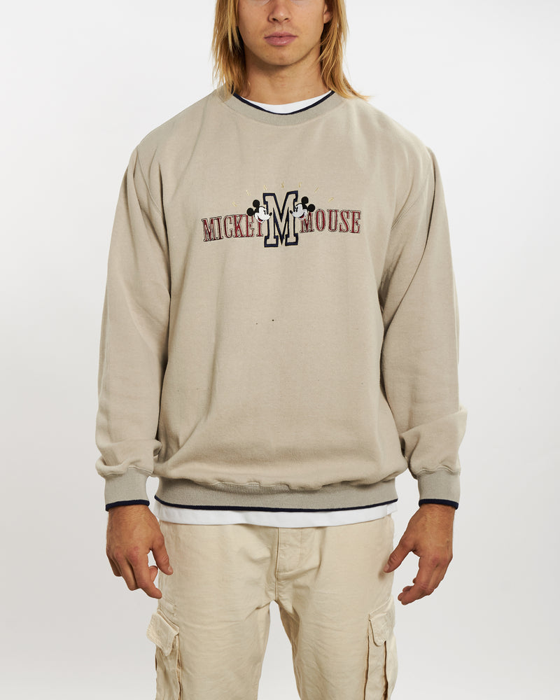 Vintage 90s Disney Mickey Mouse Sweatshirt <br>XL , The Real Deal , newtown, sydney, australia, thrift store, opshop, preloved, secondhand, sustainable, retro, antique, 70s, 80s, 90s, 2000s, 00s, fashion, clothing, streetwear, trendy, garment, style, boutique, store, shop, archive, sale, cheap, best, top
