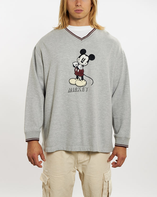Vintage Disney Mickey Mouse Sweatshirt <br>XL , The Real Deal , newtown, sydney, australia, thrift store, opshop, preloved, secondhand, sustainable, retro, antique, 70s, 80s, 90s, 2000s, 00s, fashion, clothing, streetwear, trendy, garment, style, boutique, store, shop, archive, sale, cheap, best, top