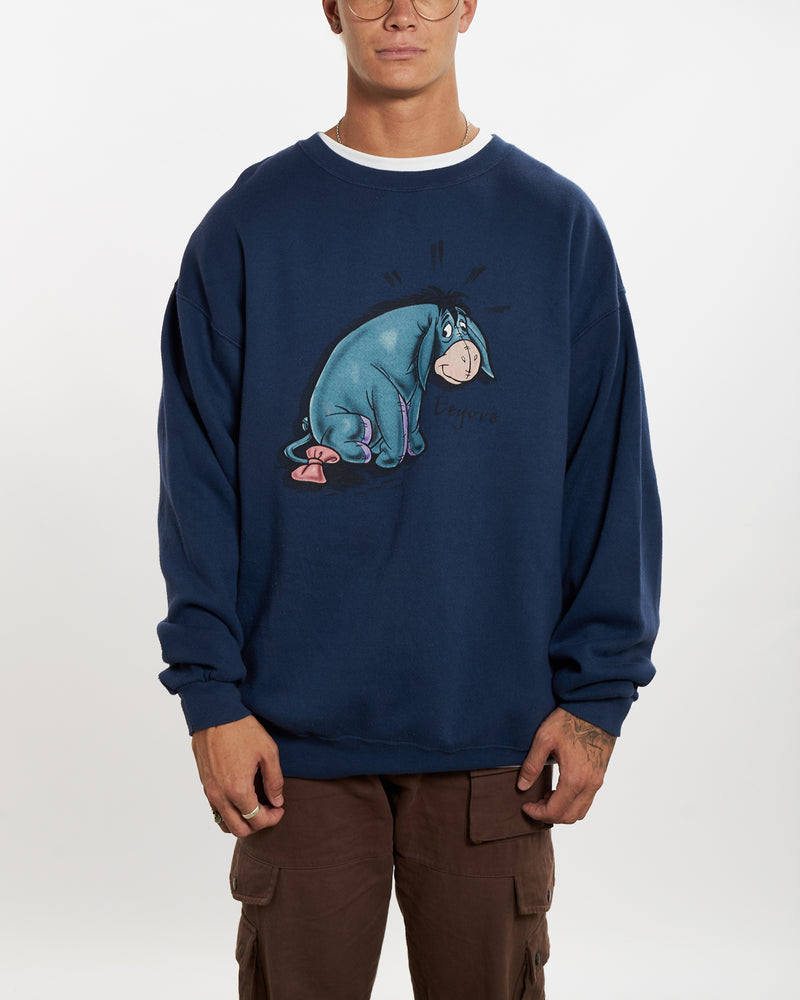 90s Disney Winnie the Pooh 'Eeyore' Sweatshirt <br>XL