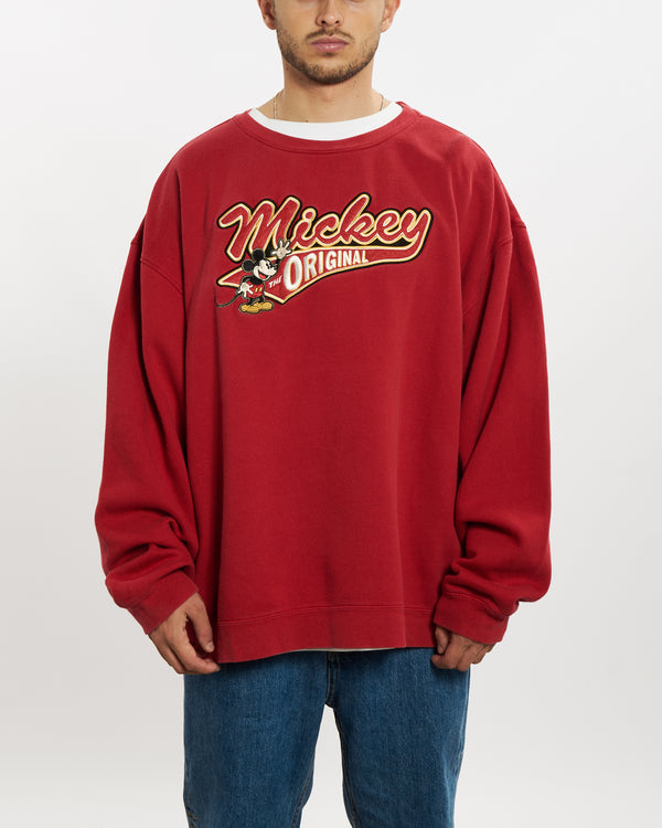 90s Disney Mickey Mouse Sweatshirt <br>L