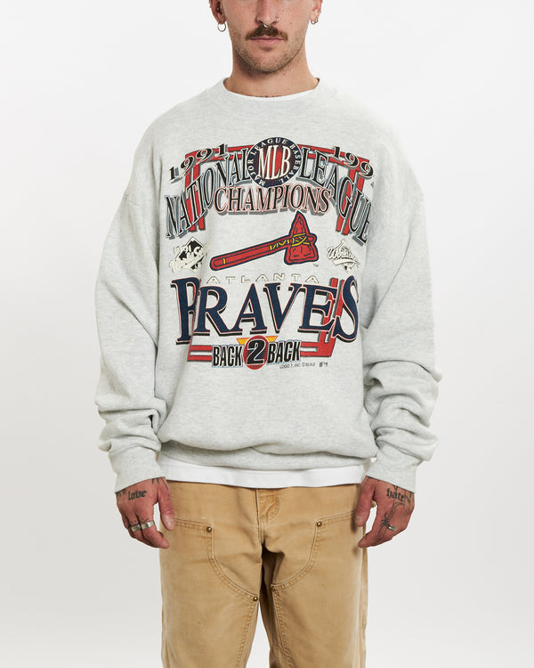 1992 MLB Atlanta Braves Sweatshirt <br>L