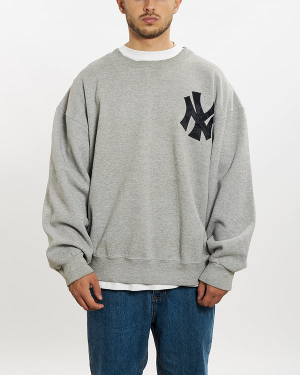90s MLB New York Yankees Sweatshirt <br>L