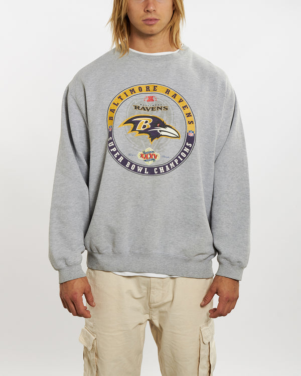 90s Nike NFL Baltimore Ravens Sweatshirt <br>XL