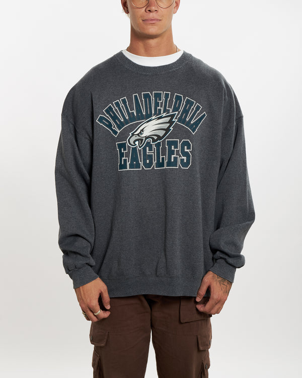Vintage NFL Philadelphia Eagles Sweatshirt <br>XL , The Real Deal , newtown, sydney, australia, thrift store, opshop, preloved, secondhand, sustainable, retro, antique, 70s, 80s, 90s, 2000s, 00s, fashion, clothing, streetwear, trendy, garment, style, boutique, store, shop, archive, sale, cheap, best, top