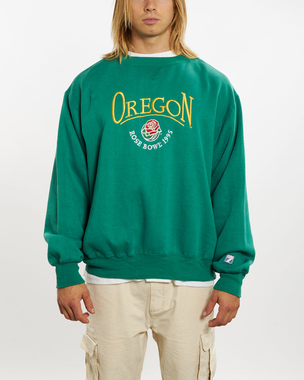 Vintage 1995 NCAA University of Oregon Ducks Sweatshirt <br>XL , The Real Deal , newtown, sydney, australia, thrift store, opshop, preloved, secondhand, sustainable, retro, antique, 70s, 80s, 90s, 2000s, 00s, fashion, clothing, streetwear, trendy, garment, style, boutique, store, shop, archive, sale, cheap, best, top